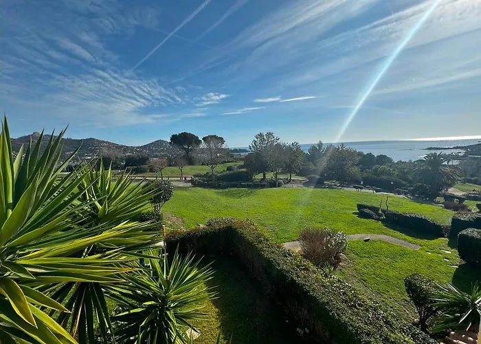 아파트 Grand Avec 2 Veritables Cap Esterel Vue Et Esterel *